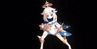 EyeCandrisQuackus shuffle paimon GIF
