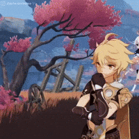 Twerk Zhongli GIF