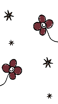 Flowers Border Sticker