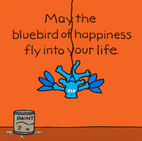 bird be happy GIF by Chippy the Dog