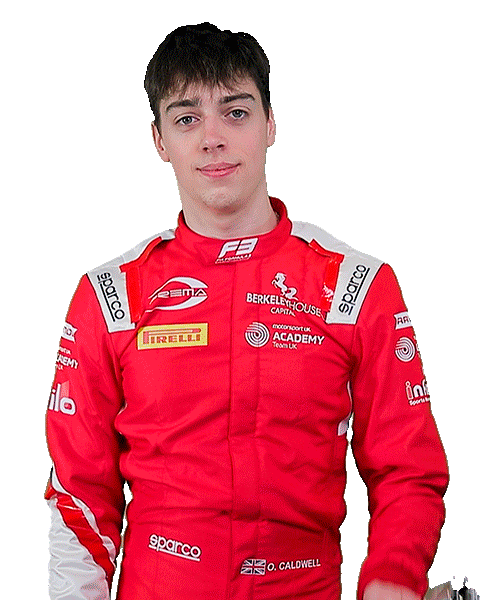 Olli Caldwell Sticker by Prema Team