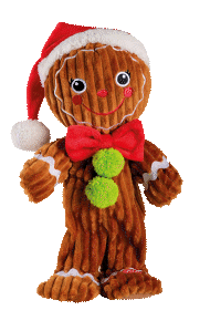 AVAmoment dancing christmas gingerbread plush Sticker