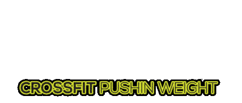 Sticker by CrossFit Pushin Weight