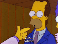 Season 3 Wedding GIF by The Simpsons
