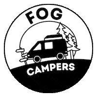 Explore Camper Van Sticker by FOG Campers