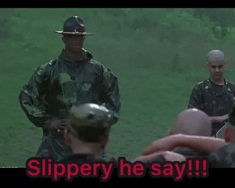 WBTat2 wbtat2 majorpayne youthinkcharliecareanythingaboutslippery slipperyhesay GIF