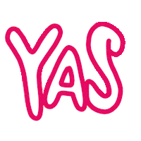 Yas Sticker by Ardent Dog