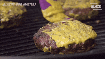 BLAZEUK burger bbq barbecue cheeseburger GIF