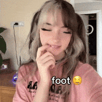 Beautiful Girl Flirting GIF