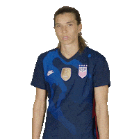 Be Quiet Tobin Heath Sticker by U.S. Soccer Federation