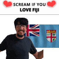 Fiji Flag Sticker