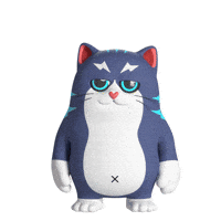 Cat Rocket GIF by Liberty Cats Emojis