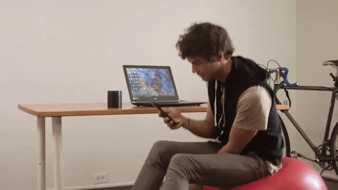 #ball #fail #monday #blues #feels #soulpancake #guy #phone #bored #struggle GIF by SoulPancake