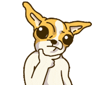 Animation Dog Sticker