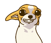 Animation Dog Sticker