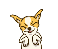 Animation Dog Sticker
