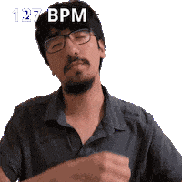 127 Beats Sticker