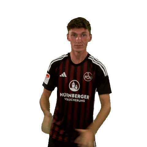 Pushing Benjamin Goller Sticker by 1. FC Nürnberg