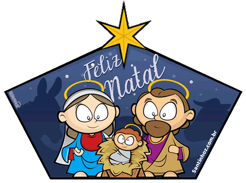 christmas jesus Sticker by Santinhoz