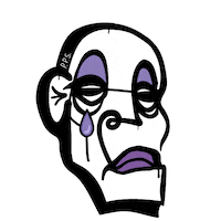 pps_brand sad upset pps грусть Sticker