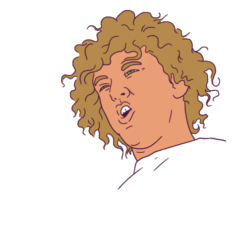 Angry Boys Blake Sticker by Chris Lilley