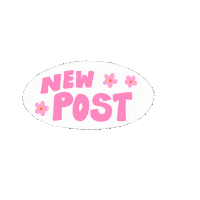 New Post Sticker