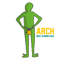 Bouldering Sticker by ARCH Rock Climbing Hanoi