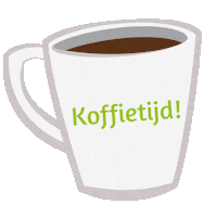Supplus koffie pauze koffietijd supplus Sticker