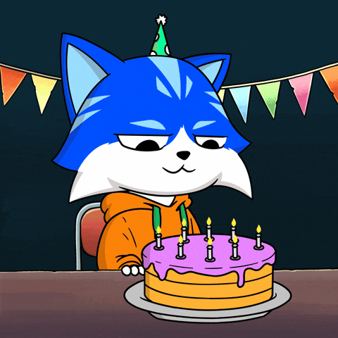 Happy Birthday Cat GIF by Toshithecat