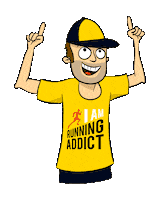 Arrow Swipup Sticker by Campus Running Addict