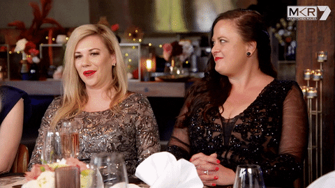 Louise Omg GIF by My Kitchen Rules