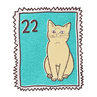 Cat ねこ Sticker