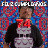 ¡Feliz 74.º cumpleaños!