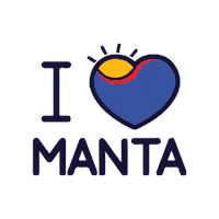 iheartmanta corazon ecuador Manta manaba Sticker