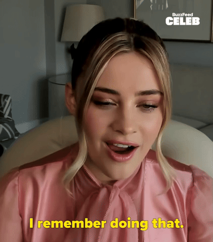 I Remember Doing That