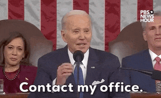 Joe Biden GIF by PBS NewsHour