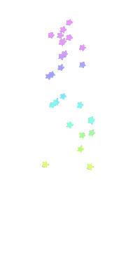 Infinite Loop Falling Sticker by Simon Falk