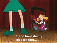 hey arnold nicksplat GIF