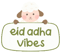 Eid Al-Adha Goat Sticker by NiaGichi