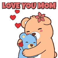 Love You Hug Sticker by BEARISH