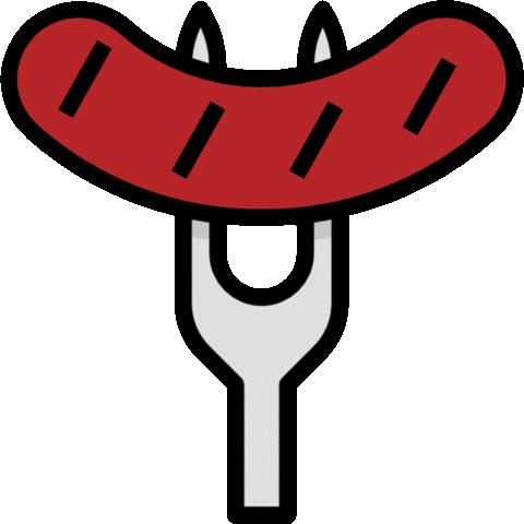 Asado Chorizos Sticker by El Novillo Alegre