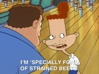 hey arnold nick splat GIF