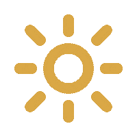 Sunny Day Sun Sticker