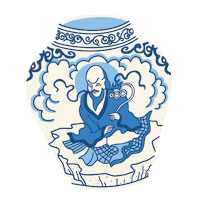 Jar Porcelain Sticker by Asian Civilisations Museum