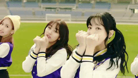 K-Pop Cheerleader GIF