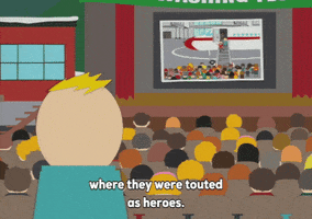 audience airplane GIF by South Park 