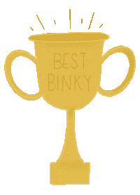 Gold Bunny Sticker