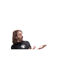 TheHacksmith shocked surprised presenting hacksmith Sticker