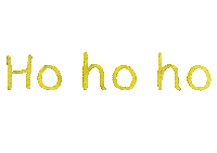Ho Ho Ho Christmas Sticker