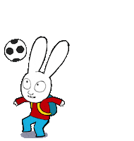 Super Cool Goal Sticker by Simon Super Rabbit